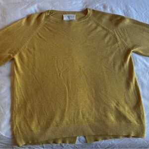 Zara Kids Mustard Yellow Crewneck Sweater